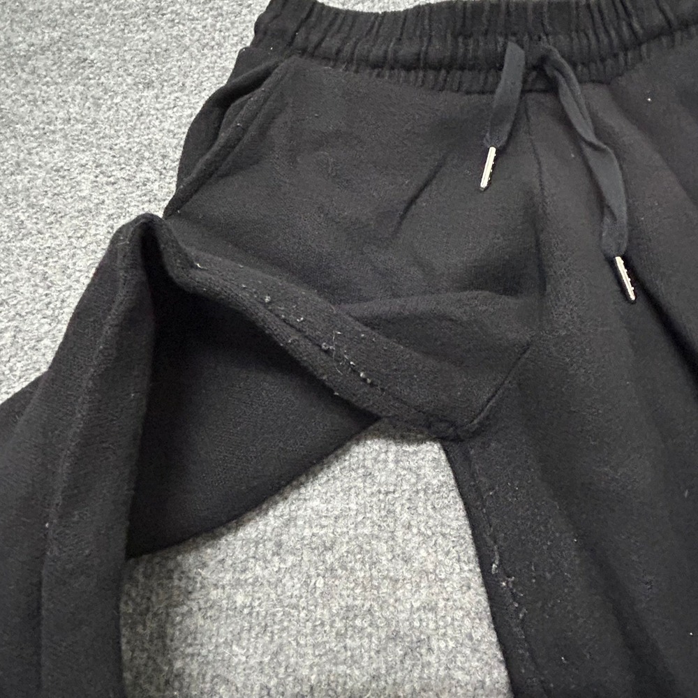 Zara Joggers Womens Size S Black Casual Elastic Waist Drawstring Sweatpants - Picture 4 of 9